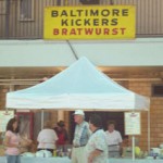 Selling Bratwurst at the Oktoberfest